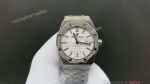 Audemars Piguet Royal Oak 33mm Swiss ETA Quartz Movement White Face Diamond Bezel Watch